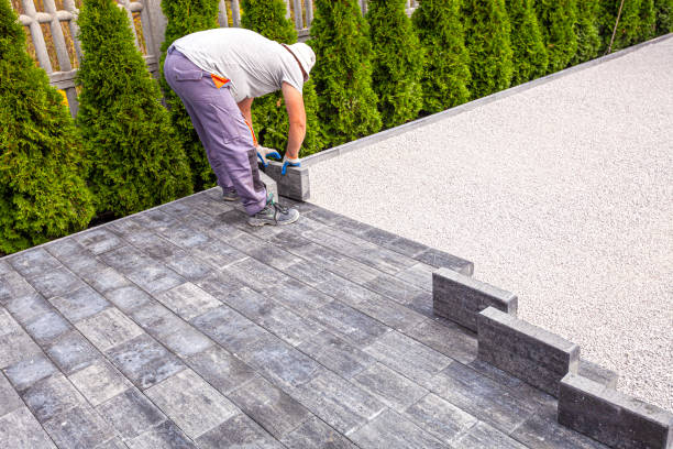 Permeable Paver Driveway in Greenville, GA